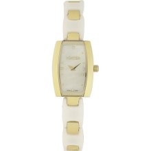 Roamer of Switzerland Women's 673847 48 89 60 Tonneau Gold IP Mot ...