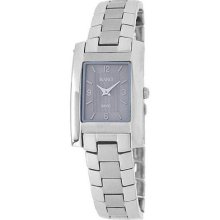 Roberto Bianci Women's Stainless Steel Rectangular