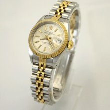 Rolex Date Just Ladies 69173 K18 & Stainless Steel 50168