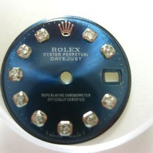 Rolex Datejust Ladies Diamond Dial Slate Blue For Stainless 69178 6917 69174 26m