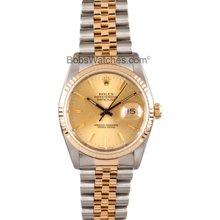 Rolex DateJust Model 16233 Jubilee Bracelet