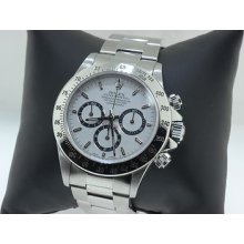 Rolex Daytona 16520 Zenith Movement Comes With Rolex Service Paper Exellent Cond