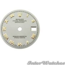 Rolex Dials Datejust Ladies & Hands 18k Yellow Gold