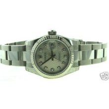 Rolex Ladies Steel Datejust Watch Diamond Dial Yr 2010