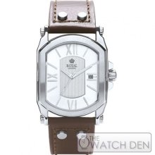 Royal London - Mens Brown Leather Watch - 41138-01