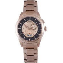 Rudiger R6000-09-007b Konstanz Black Gold Dial Rose Gold Watch