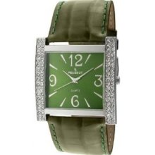 Sale: Peugeot Ladies Crystal Leather Watch 324gr