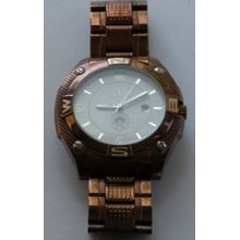Sam Cafasso Watch In Bronze Brown Stainless Steel Bracelet