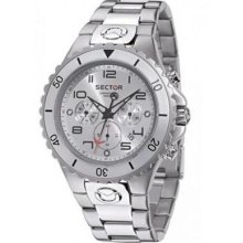 Sector 175 Series Chronograph Silver Dial Mens Watch 3273611015