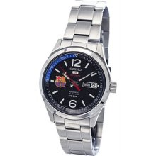 Seiko 5 Barcelona Sports Automatic 100m Watch Srp301k1