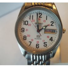 Seiko, railroad approved mens watch