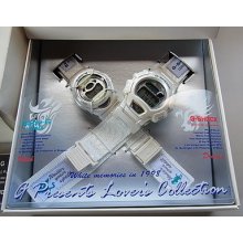 Shock White Lover's Collection Dragon & Witch Vintage Casio Bg 0098 Dw 098