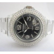 Smash Dutch Design Black Dial Sparkling Bezel N.o.s. Watch