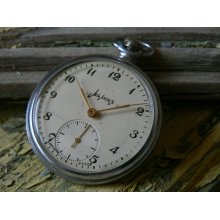 Soviet watch Russian watch Molnija Russian Men's Pocket watch USSR Working
