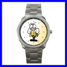 Sport Metal Watch Bee Boys Girls Tv Honey Bumble Animal (12463631)