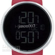 Sport Red Duo Time Multi Digital And Pointer Display Watches Mens Or