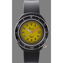 Squale 1000m Yellow PVD Professional Swiss Automatic Divers Watch