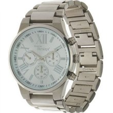 Steel by Design Bold Multi-Function Bracelet Watch - Stainless Steel - One Size