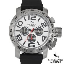 Strumento Marino Reef Men's Stainless Steel Watch Sm051r/wh