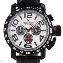 Strumento Marino Reef Sm051lbk/wh Men's Stainless Steel Watch 01358438/