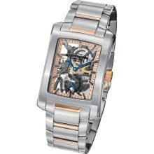 Stuhrling Original 144c2b 332a114 Gatsby Elite Mechanical Skeleton Ss Mens Watch