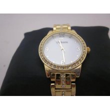 Style&co. Watch, Women's Gold Tone Bracelet Sc1255