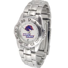 Sun Time Boise State Broncos Sport Steel Ladies Watch Sun Time Boise State Broncos Sport Steel Ladies Watch