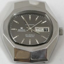 Swiss Wristwatch Delma Automatic 25 Jewels