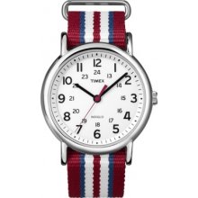 T2N746 Timex Style Weekender Three Tone Watch