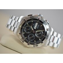 Tag Heuer Aquaracer Chronograph Day/date 300 Meters Stainless Steel