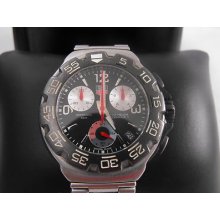 Tag Heuer Mens Cac1110.ba0850 Formula 1 Black Dial Quartz Chronograph Watch