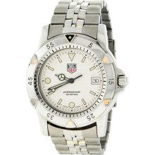 Tag Heuer To8522 Professional Stainless Steel Quartz Mens Watch
