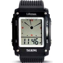Talking Lcd Digital - Analogue Watch With Dual Display - Ag524