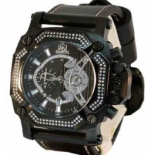 Techno Master Watches Mens Diamond Watch 1.00ct. -