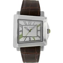 Ted Baker Men's TE1073 About Time Custom Asymetrical Analog Case Watch