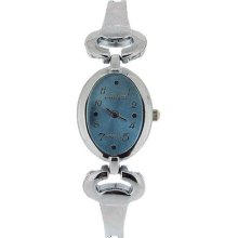 The Olivia Collection Ladies Blue Dial Bracelet Strap Dress Watch Cos39 The Olivia Collection Ladies Blue Dial Bracelet Strap Dress Watch Cos39