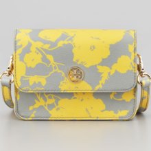 Tory Burch Robinson Floral-Print Mini Crossbody Bag, Daisy Multi