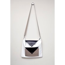 Two Triangles Leather Crossbody bag No. CB- 1001