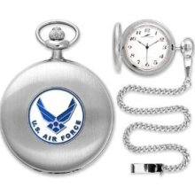 U. S. Air Force Pocket Watch With Chain