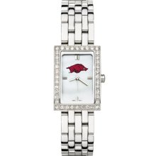 University Of Arkansas Allure Watch Stainless Steel Bracelet