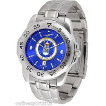 Us Air Force Anochrome Watch Mens Ladies Steel Band