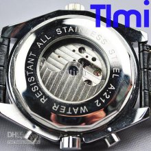 Vegan Wristwatch .new Discoloration Army Military Style Mens Auto Wa