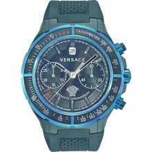 Versace Men's 26CCS9D009 S009 DV One Automatic Chrono Tachymeter ...