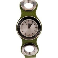 Versus By Versace Ladies Green Rounds Analogue Watch (a03sbq)