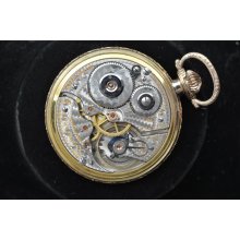 Vintage 16 Size Hamilton Pocket Watch Grade 996 Keeping Time