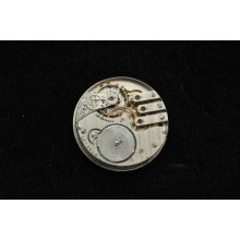 Vintage 16s Illinois Hunting Case Pocket Watch Movement 3 Finger Bridge Running