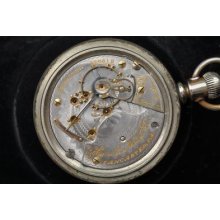Vintage 18 Size Hamilton Pocket Watch Grade 926 Keepig Time