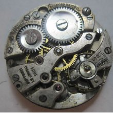Vintage Bedford Watch Movement 15 Jewels Swiss Steampunk For Parts