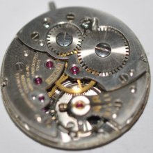 Vintage Croton W Sub Dial Wrist Movement 17 Jewels S/n N14/c2462 874