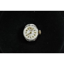 Vintage Ladies Wittnauer Wristwatch Movement Caliber 6n762 Running